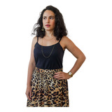 Saia Longa Feminina Animal