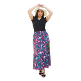 Saia Longa Feminina Camadas