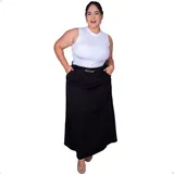 Saia Longa Feminina Plus