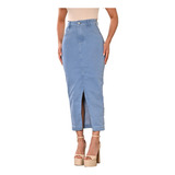 Saia Longa Jeans Anagrom