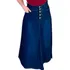 Saia Longa Jeans Feminina Cint Alta Frete Grátis Moda Gospel