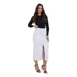 Saia Longa Midi Feminina