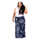 Saia Longa Plus Size