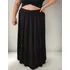 Saia Longa Plus Size Babado Camadas Três Marias 