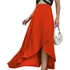 Saia Longa Viscose Envelope Cintura Alta Soltinha Moda Verão
