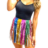 Saia Metalizada Fantasia Carnaval