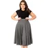 Saia Midi Godê Estampada Lindas P Ao Plus Size Moda Cristã