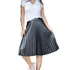 Saia Midi Plissada Cirrê Moda Evangélica Super Linda Top