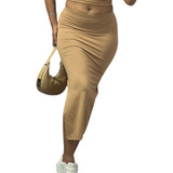 Saia Midi Slim Com