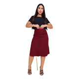 Saia Moda Evangelica Midi