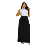 Saia Pantalona Feminina Longa
