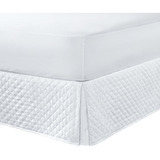 Saia Para Cama Box Solteiro Matelada Ultrassonico Forro Capa