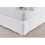 Saia Para Cama Box Solteiro Viúva Matelassê Ultrassônico