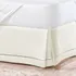 Saia Para Cama Box Super King Ponto Palito Percal 140 Fios Cor Palha
