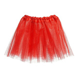 Saia Rodada De Tule Tutu Carnaval Festa Ballet Bailarina