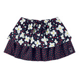 Saia Saída De Praia Infantil Proteção Uv 50 Flores Up Baby