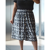 Saia Senhora Midi Moda