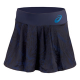 Saia Shorts Asics W Tennis Papillon Skort Indigo Blue Fem