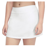 Saia Shorts Babolat Play Branca E Azul