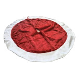 Saia Tapete Para Árvore De Natal Branca Pelo Alto 60 Cm
