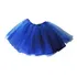 Saia Tule C/ Forro 4 E 6 Anos Azul  Tam P Infantil