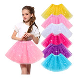 Saia Tule Criança Cores Diversas Festa Carnaval 30cm Tutu