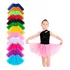 Saia Tule Criança Cores Diversas Festa Carnaval 30cm Tutu