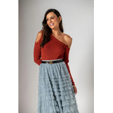 Saia Tule Moda Evangelica