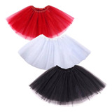 Saia Tule Tutu Infantil 30 Cm