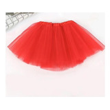 Saia Tule Tutu Lisa Infantil Festa Carnaval Halloween 30cm