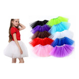 Saia Tule Tutu Lisa Infantil Festa Carnaval Halloween 30cm