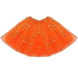 Saia Tutu Com Lantejoulas E Estrelas Para Meninas Pequenas Bailarina Bailarina Para 0 6 Anos Brilhante Saia Tutu Tule Elástico 3 Camadas Z F M