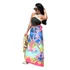 Saia/vestido Envelope Com Estampas Indianas