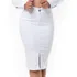 Saias Feminina Jeans Evangélica Top Linda Mid Social