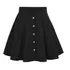 Saias Femininas Uv, Moda, Veludo Cotelê De Cor Sólida, Outon