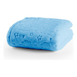 Saída De Maternidade Menino Azul Personalizada Coberto Manta