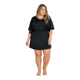 Saida Feminina Plus Size Praia Piscina Verão Festa Feminino