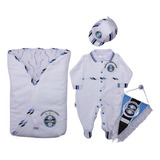 Saída Maternidade Grêmio Luxo Oficial Licenciada Bebê