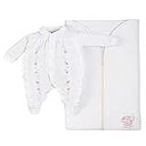 Saída Maternidade Menina Plush Bordado Joaninhas Natural RN