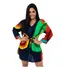 Saída Praia De Banho Camisão Kimono Bata Estampada Plus Size