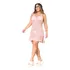 Saida Praia Vestido Amarração Lateral Trico Moda Piscina Top
