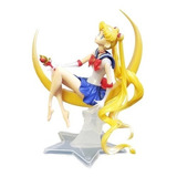 Sailor Moon Serena Tsukino Decoração Topo Bolo Action Figure
