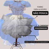 Saiote Infantil Anágua Para Armação Vestido De Festa Luxo