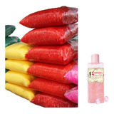Sais De Banho 1kg E Espuma De Banho Banheira Perfumado Kit