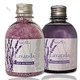 Sais De Banho E Espuma Para Banheira Hidro Relaxante Lavanda