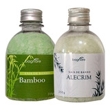 Sais De Banho Escalda Pés Alecrim Bamboo Relaxante Espumante