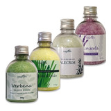 Sais De Banho Espumante Banheira Hidro Ofuro Relaxante Kit 4