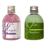 Sais De Banho Relaxante Espumante Lavanda Bamboo Escalda Pés