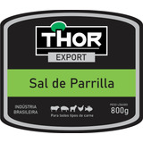 Sal De Parrilla Argentina Thor Churrasco 800g Tradicional