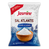 Sal Marinho Moído Jasmine Atlantis Em Pacote 1kg